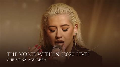 Christina Aguilera The Voice Within Video Live Youtube