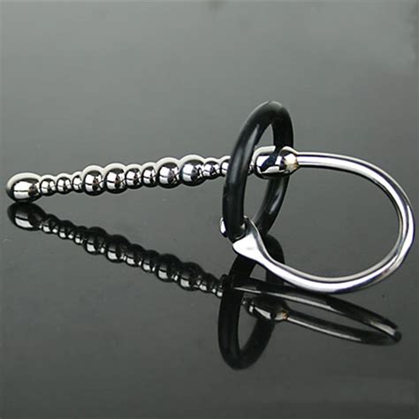 Urethral Catheter Stainless Steel Chastity Urethral Plug Stretcher Adult Sex Toy Beaded Sound