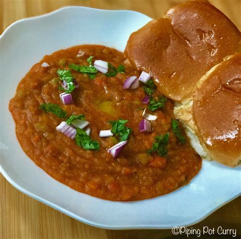 Pav Bhaji Instant Pot Curry Recipes Indian Pav Bhaji Indian Food
