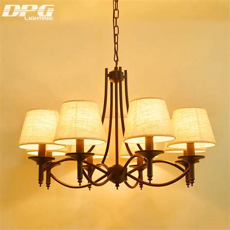 Buy Black Art Deco Modern Iron Shade Chandeliers