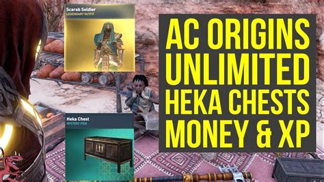 Ac Origins How To Get Unlimited Heka Chests Youtube