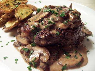 Place beef on rack set over large rimmed baking sheet. Beef Tenderloin with Mushroom Brandy Cream Sauce & Roasted ...