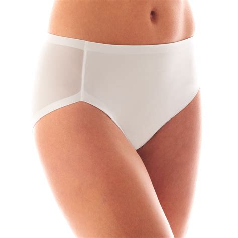 Maidenform Comfort Devotion Extra Coverage High Cut Panties 40508 White