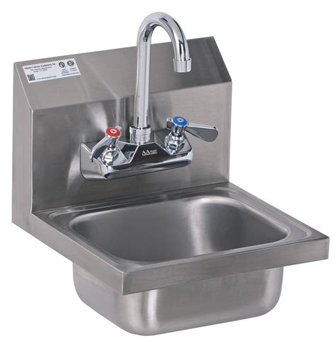 Ace Hs 0810wg Mini Stainless Steel Wall Mount Hand Sink With Wall Mount