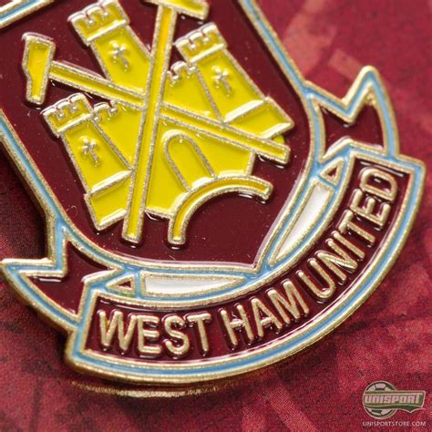 West Ham Enamel Badge West Ham Ham West Ham United