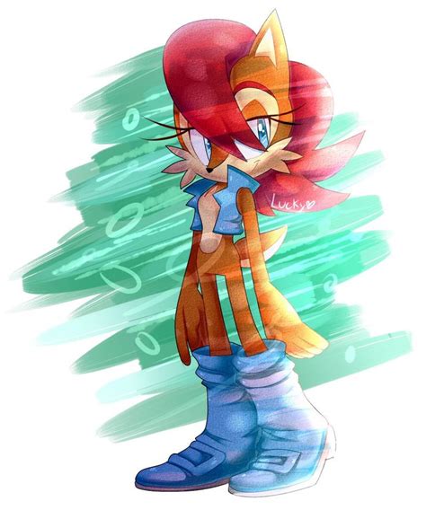 Pin By Toxic Cat On Sonic The Hedgehog Sonic Art Sally Acorn Sonic