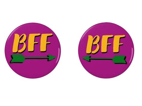 Best Friends Badges Best Friends Forever By Thesquarepenguin