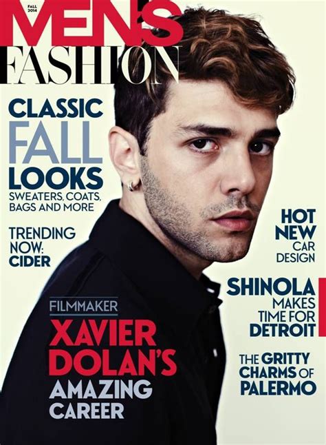 Xavier Dolan Covers Mens Fashion Fall 2014 Issue The Fashionisto