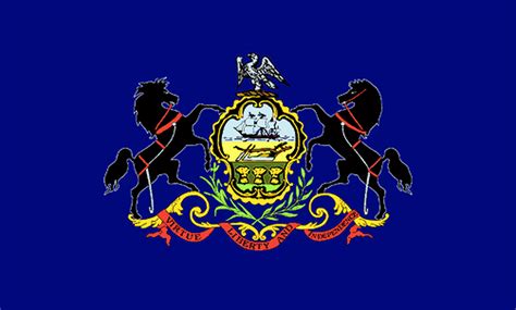 Pennsylvania 4ft x 6ft Nylon Flag