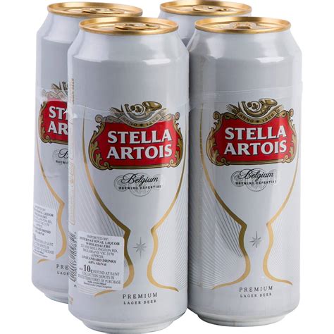 Stella Artois Pilsner Cans 500ml X 6 Pack Woolworths