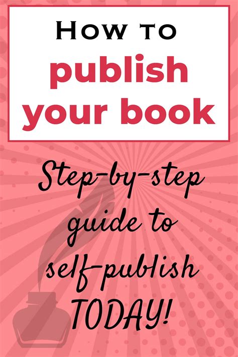 How To Self Publish A Book Step By Step Guide Byrd Nash Author