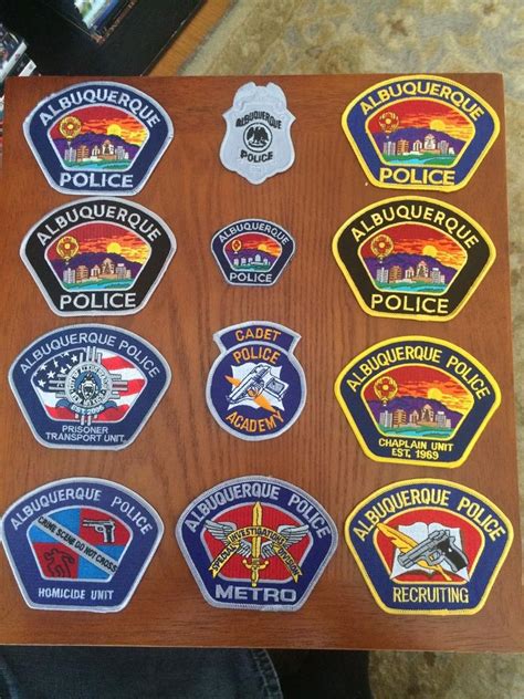 Albuquerque Police Patches Old And New Styles Special Units Lot
