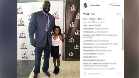 Simone arianne biles (born march 14, 1997) is an american artistic gymnast. WSB-TV on Twitter: "Simone Biles standing next to ...