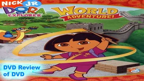 DVD Review Of Dora The Explorer Dora S World Adventure YouTube