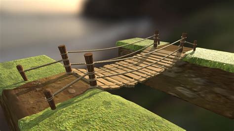 Rope Bridge Download Free 3d Model By Amyvanzi98 A9d5657 Sketchfab