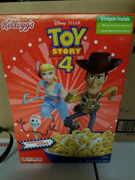 Toy Story 4 Cereal Cereal