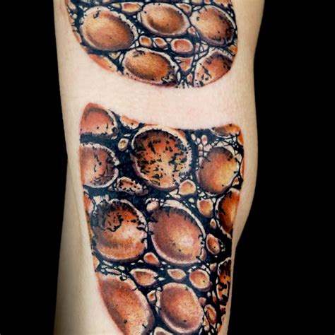 Crocodile Skin Tattoo By Marisa Laren