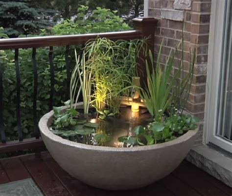 12 Soothing Diy Container Water Feature Projects Balcony