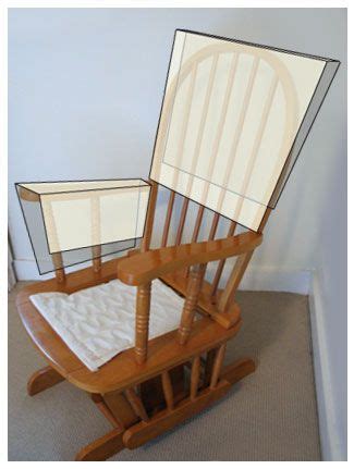 Slowly and surely the chair started emerging as a new piece of i love these tutorials! Reupholster glider to a modern rocking chair. Really want ...