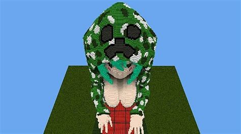 Creeper Girl Minecraft Project
