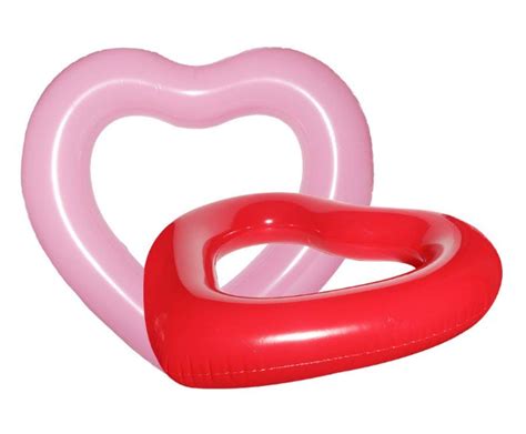 Heart Shaped Inflatable Swimming Ring Beach Party Toys For Adult Romantic Summer Holiday Buy
