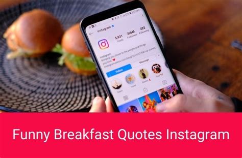 200 Funny Breakfast Quotes Instagram I Love Text Message