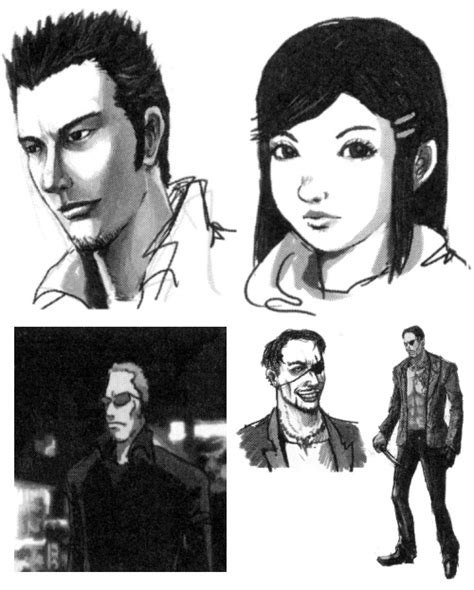 Yakuza Concept Art Yakuza Fan