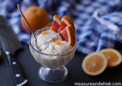 Blood Orange Gelato Measure And Whisk Real Food Cooking With A Dash Of