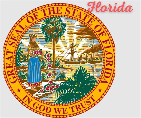 Florida State Motto In God We Trust