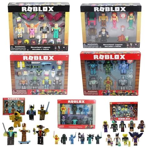 7 Sets Roblox Figure Jugetes 2018 7cm Pvc Game Figuras Roblox Boys Toys
