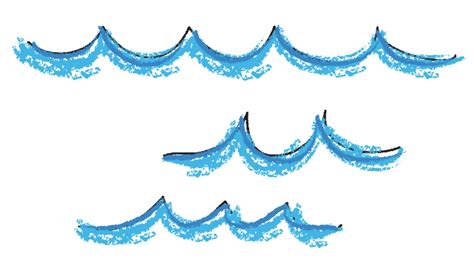 Wave Drawing Png Transparent