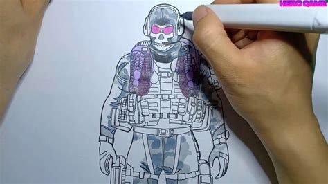 Draw Ghost Plasma Character Call Of Duty Mobile Call Of Duty Call Of