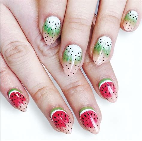 50 Dainty Fruit Nails Perfect For Summer The Glossychic