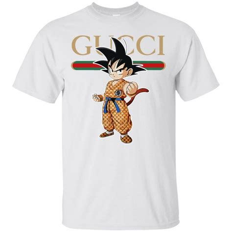 Gucci Dbz Goku Classic T Shirt Shop Gucci X Dragon Balls T Shirt