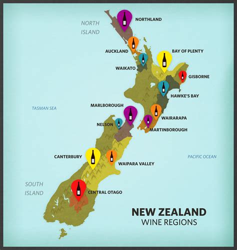 Click on the nz regions to view it full screen. Your 5-Minute Guide to New Zealand Wine