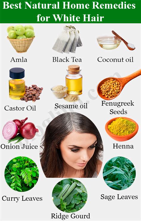 11 Best Natural Home Remedies For White Hair How To Remove Graying