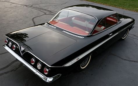 Free Download Black Chevrolet Impala 1961 4k Ultra Hd Pc Wallpaper Hd 2880x1800 For Your