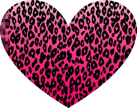 Leopard Print Heart Png Tarsha Barrios