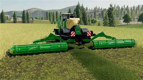 Great Fs19 Mods Krone Big M 500 Mower Yesmods