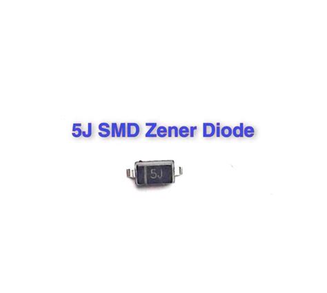 5j Smd Zener Diode 18v 500mw 50pcs Electrical Learner