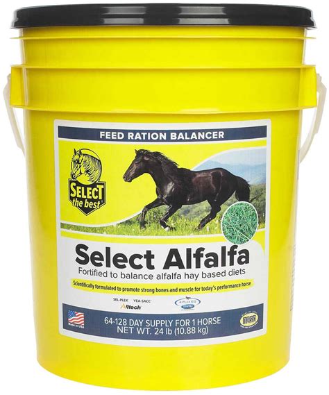 Select Alfalfa For Horses Select The Best Multi Purpose Supplements
