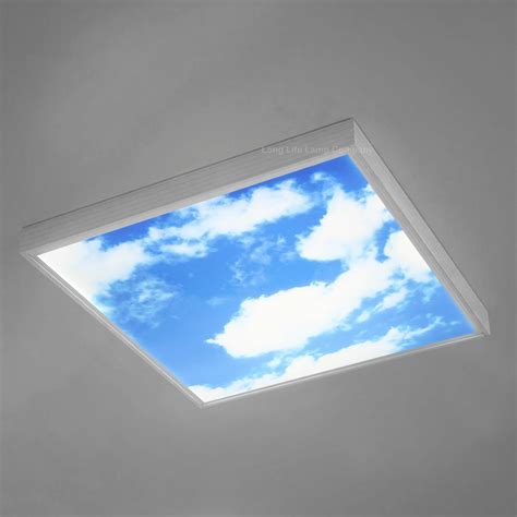 40w Sky Led Surface Mount Ceiling Panel Cloud Scene Panel Light 600 X