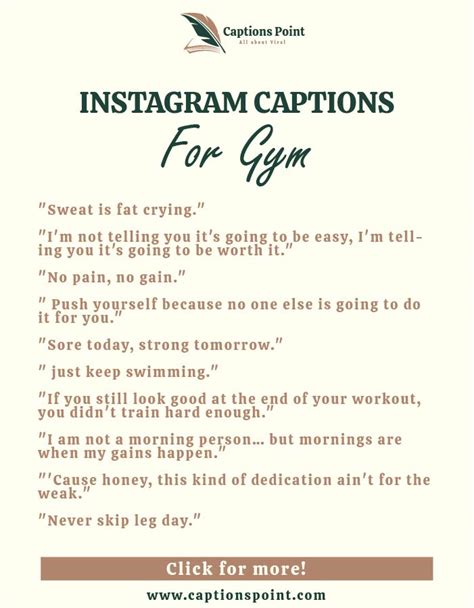 103 best gym captions for instagram