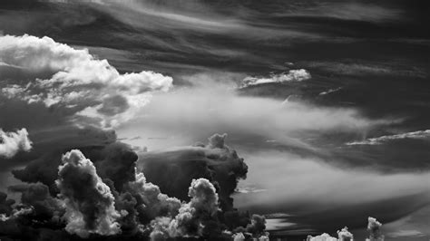무료 이미지 구름 검정색과 흰색 하늘 어두운 날씨 폭풍 어둠 단색화 극적인 기상 현상 흑백 사진 지구의