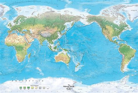 Map Of The Physical World Draw A Topographic Map