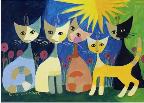 Her parents are rosina wachtmeister and the painting artist paolo rissone. Rosina Wachtmeister, Colourful Company - 1000 Teile - HEYE Puzzle online kaufen