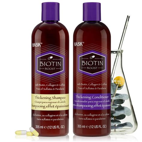 Hask Biotin Boost Thickening Shampoo 12 Ounce Beauty