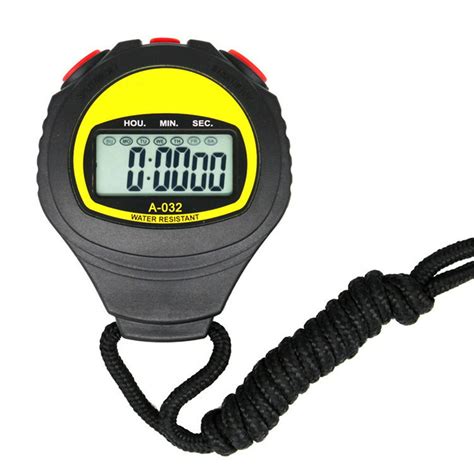 Large Display Electronic Stopwatch Professional Running Timer Sports