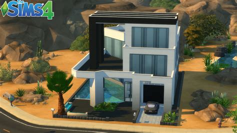 Plan Maison Moderne Sims 4 Gamboahinestrosa
