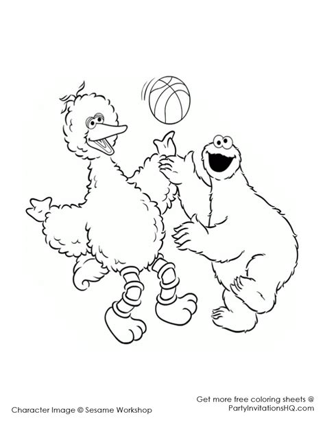 Muppets have always been a favorite of mine so creating these sesame street as always, my sesame street printables are free to use for your personal celebrations or for class fun. Sesame Street Coloring Pages Big Bird | Hakume Colors